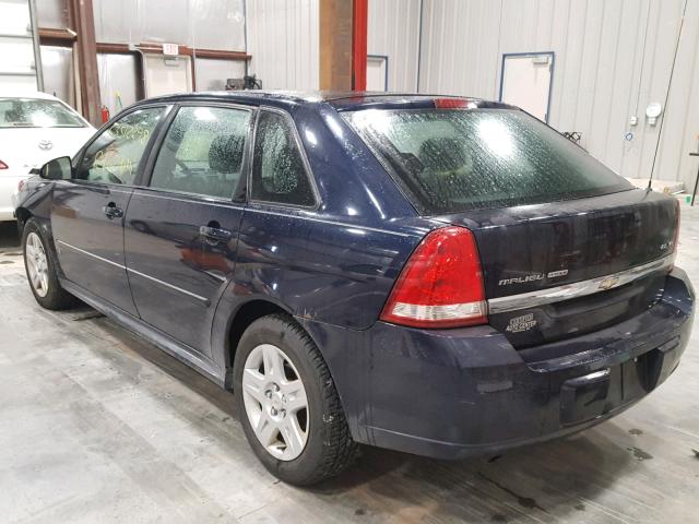 1G1ZT61806F192749 - 2006 CHEVROLET MALIBU MAX ლურჯი ფოტო 3