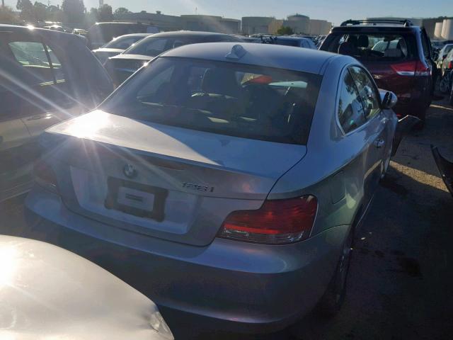 WBAUP93579VF48571 - 2009 BMW 128 I GRAY photo 4