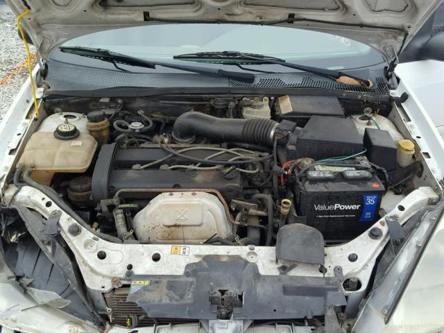 1FAFP38332W291041 - 2002 FORD FOCUS ZTS WHITE photo 7