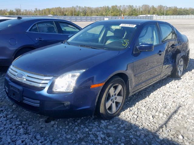 3FAHP071X6R193088 - 2006 FORD FUSION SE BLUE photo 2