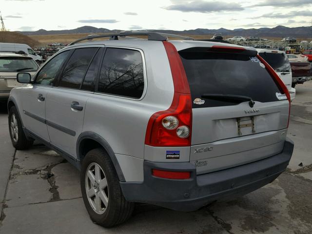 YV1CZ592951218485 - 2005 VOLVO XC90 SILVER photo 3