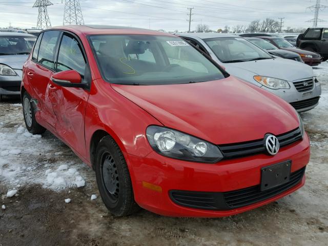 WVWDB7AJ1DW138175 - 2013 VOLKSWAGEN GOLF 红色 照片 1