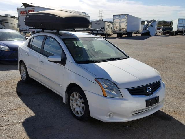 3N1AB6AP4BL683150 - 2011 NISSAN SENTRA 2.0 WHITE photo 1