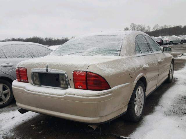 1LNHM87A1YY758264 - 2000 LINCOLN LS TAN photo 4