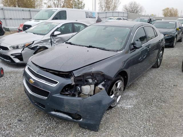 1G1ZH57B59F150936 - 2009 CHEVROLET MALIBU 1LT 灰色 照片 2