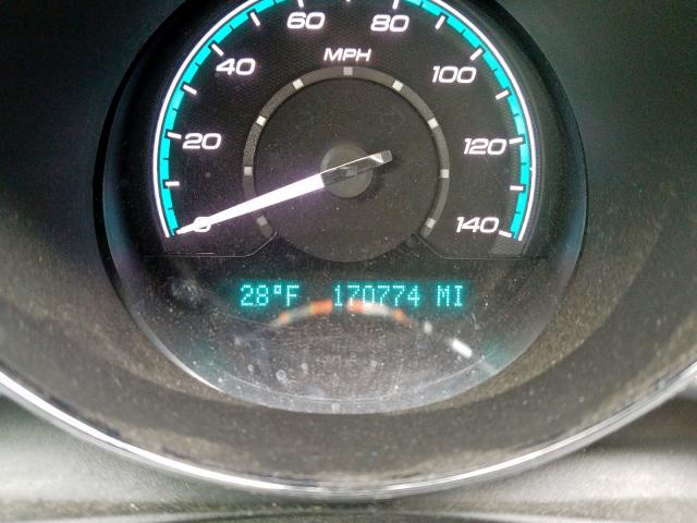 1G1ZH57B59F150936 - 2009 CHEVROLET MALIBU 1LT 灰色 照片 8