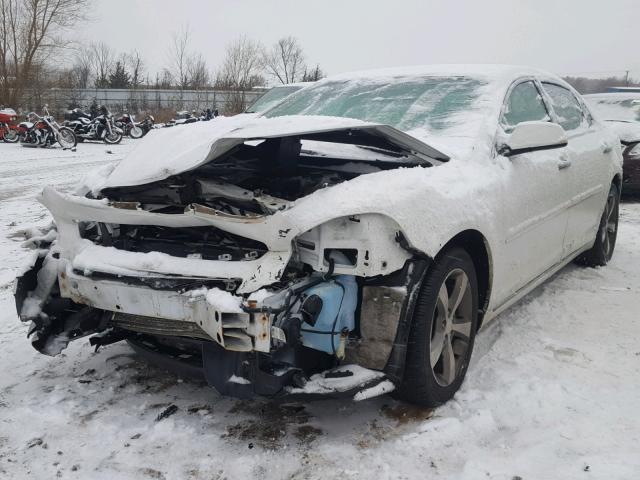 1G1ZC5E08CF397665 - 2012 CHEVROLET MALIBU 1LT WHITE photo 2