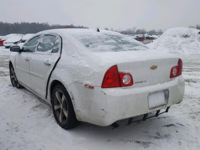1G1ZC5E08CF397665 - 2012 CHEVROLET MALIBU 1LT WHITE photo 3