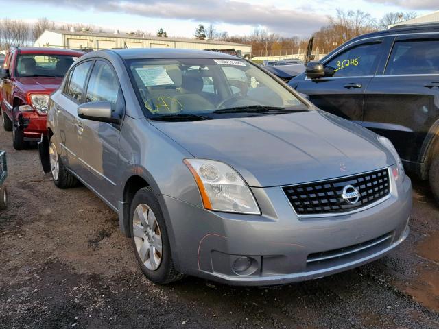 3N1AB61E18L719822 - 2008 NISSAN SENTRA 2.0 GRAY photo 1