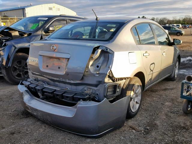 3N1AB61E18L719822 - 2008 NISSAN SENTRA 2.0 GRAY photo 4