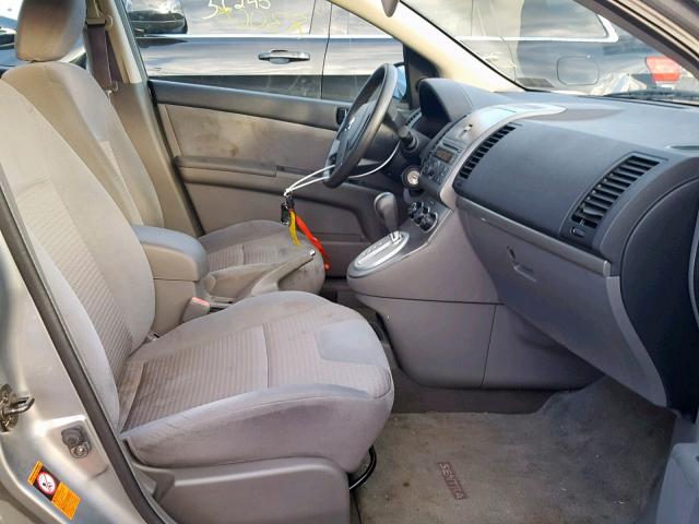 3N1AB61E18L719822 - 2008 NISSAN SENTRA 2.0 GRAY photo 5