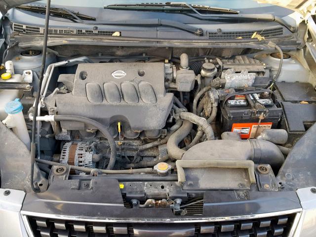 3N1AB61E18L719822 - 2008 NISSAN SENTRA 2.0 GRAY photo 7