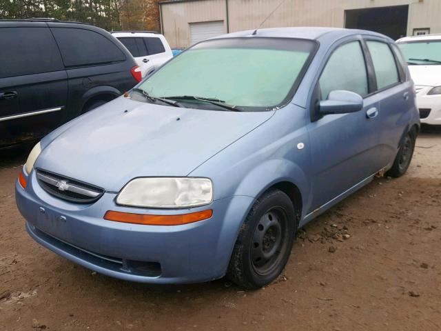 KL1TD66616B545516 - 2006 CHEVROLET AVEO BASE Turkuaz foto 2