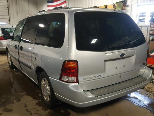 2FMZA51472BB64782 - 2002 FORD WINDSTAR L SILVER photo 3