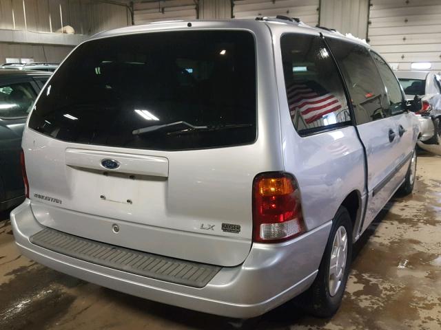 2FMZA51472BB64782 - 2002 FORD WINDSTAR L SILVER photo 4