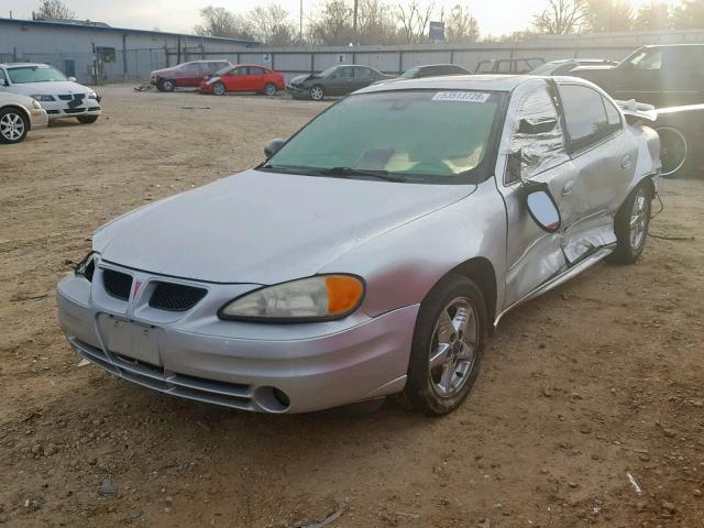 1G2NF52E93M715869 - 2003 PONTIAC GRAND AM S SILVER photo 2