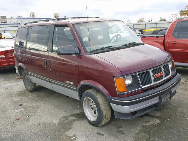 1GKDM15Z5LB507363 - 1990 GMC SAFARI BURGUNDY photo 1