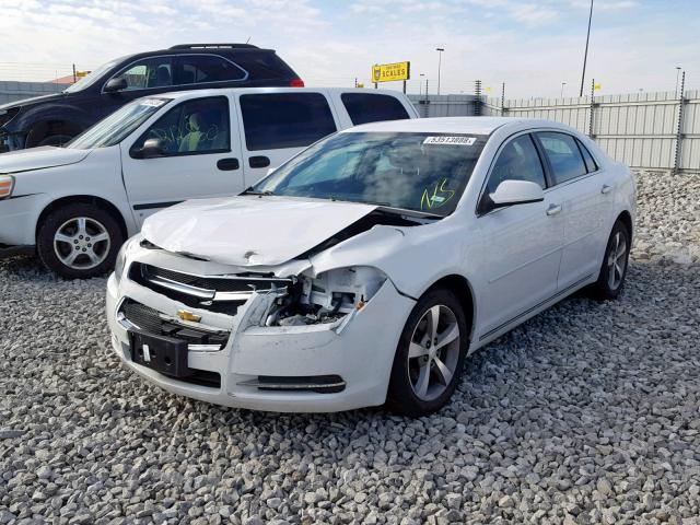 1G1ZC5EU6CF397649 - 2012 CHEVROLET MALIBU 1LT 白色 照片 2