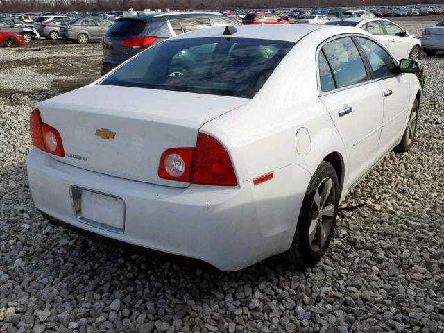 1G1ZC5EU6CF397649 - 2012 CHEVROLET MALIBU 1LT 白色 照片 4