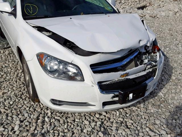 1G1ZC5EU6CF397649 - 2012 CHEVROLET MALIBU 1LT 白色 照片 9