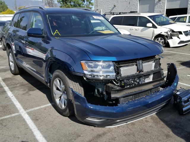 1V2ER2CA8JC591494 - 2018 VOLKSWAGEN ATLAS SEL Turkuaz foto 1