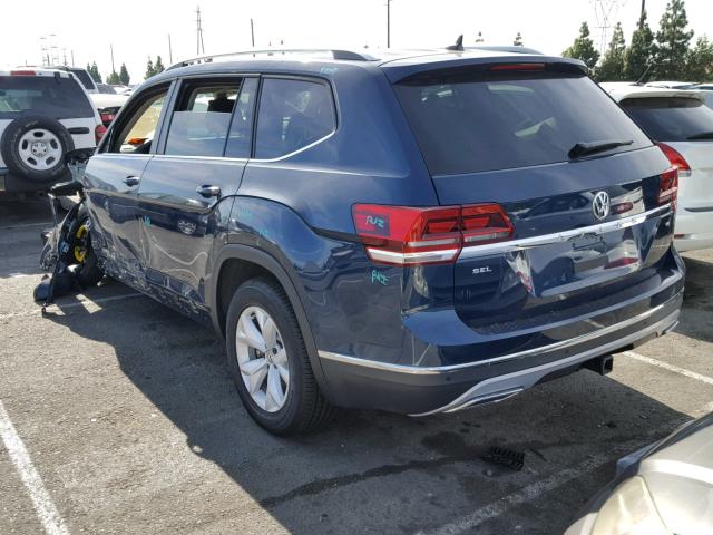 1V2ER2CA8JC591494 - 2018 VOLKSWAGEN ATLAS SEL Turkuaz foto 3
