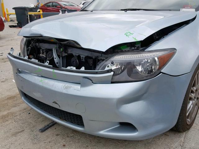 JTKDE177850019410 - 2005 TOYOTA SCION TC 蓝色 照片 9