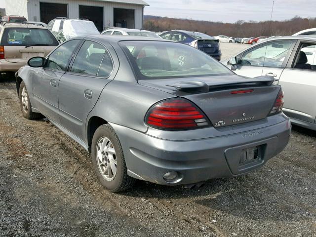 1G2NF52EX4C221334 - 2004 PONTIAC GRAND AM S GRAY photo 3