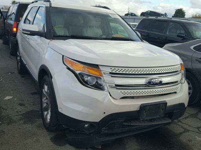 1FMHK8F81CGA73636 - 2012 FORD EXPLORER L WHITE photo 1