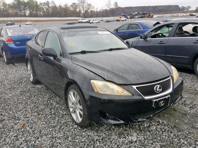 JTHCK262285026298 - 2008 LEXUS IS 250 BLACK photo 1