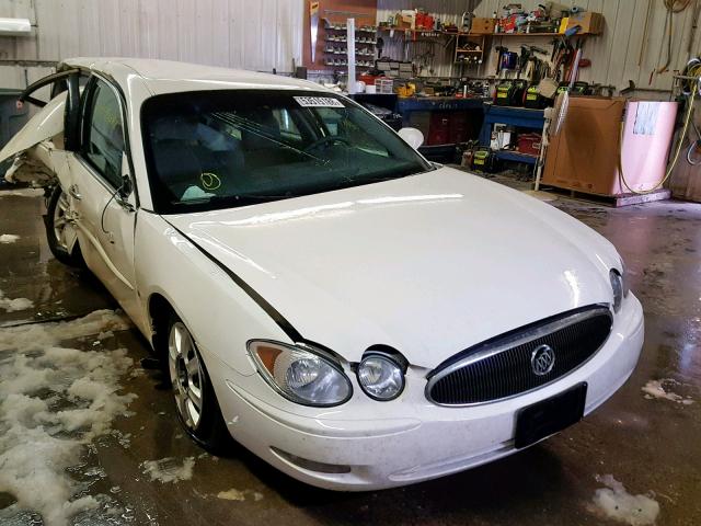 2G4WC582961167230 - 2006 BUICK LACROSSE C WHITE photo 1