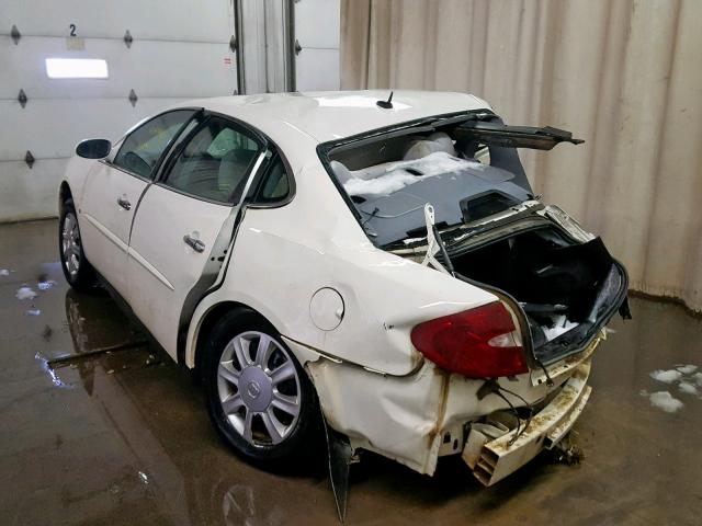 2G4WC582961167230 - 2006 BUICK LACROSSE C WHITE photo 3