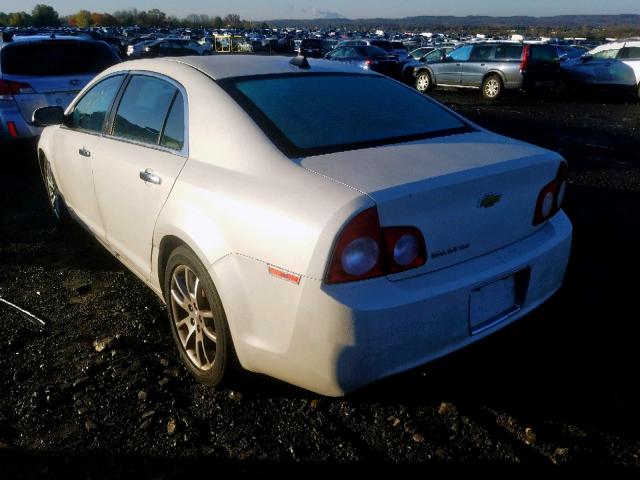 1G1ZE5E07CF320988 - 2012 CHEVROLET MALIBU LTZ თეთრი ფოტო 3
