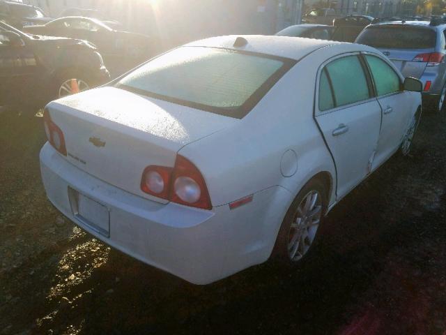 1G1ZE5E07CF320988 - 2012 CHEVROLET MALIBU LTZ თეთრი ფოტო 4