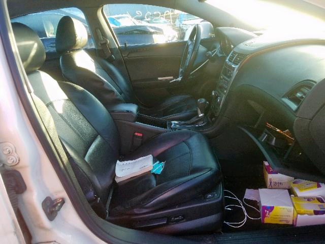 1G1ZE5E07CF320988 - 2012 CHEVROLET MALIBU LTZ თეთრი ფოტო 5