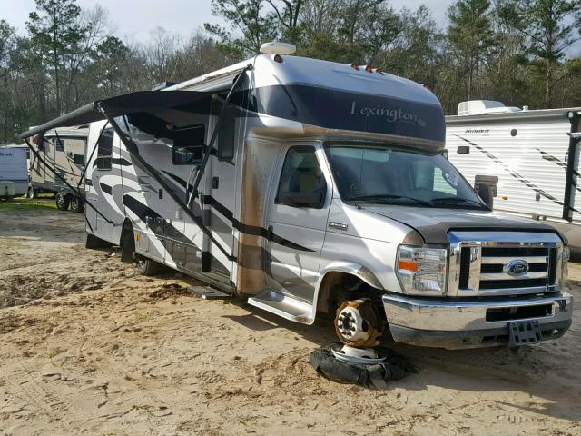 1FDXE45S88DA41770 - 2008 FORD ECON RV GRAY photo 1