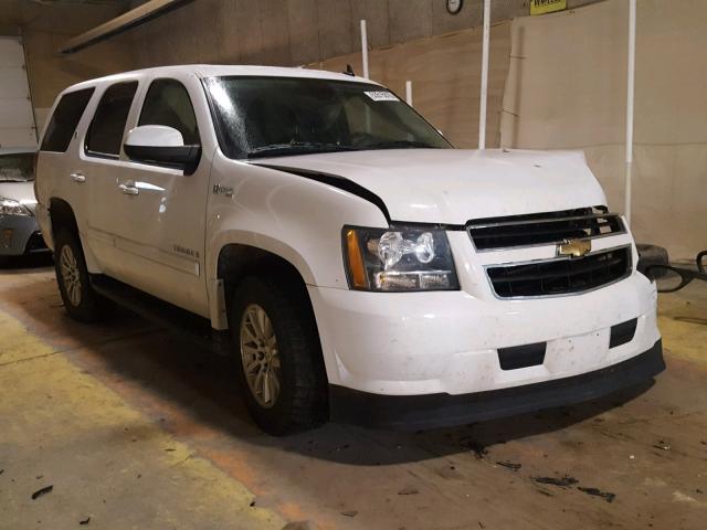 1GNFK13529R219379 - 2009 CHEVROLET TAHOE HYBR WHITE photo 1