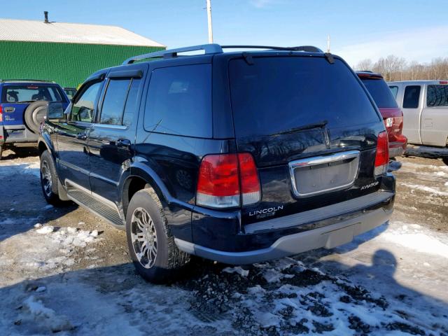 5LMEU88H54ZJ19269 - 2004 LINCOLN AVIATOR 黑色 照片 3