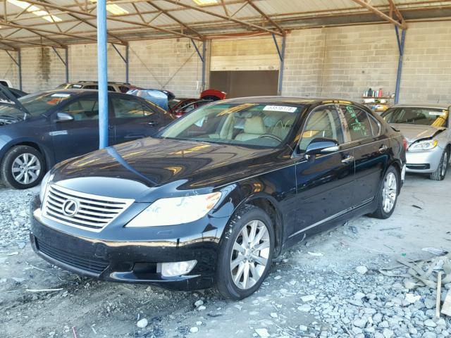 JTHCL5EF9B5012425 - 2011 LEXUS LS 460 BLACK photo 2