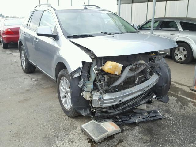 2FMDK38C17BA96902 - 2007 FORD EDGE SEL SILVER photo 1