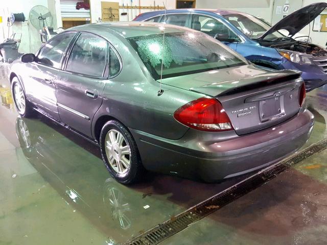 1FAFP56S54G131598 - 2004 FORD TAURUS SEL GRAY photo 3