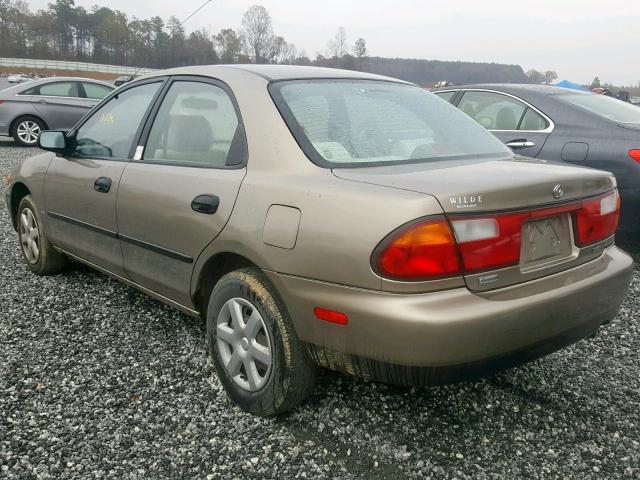 JM1BC1415V0137175 - 1997 MAZDA PROTEGE DX BROWN photo 3