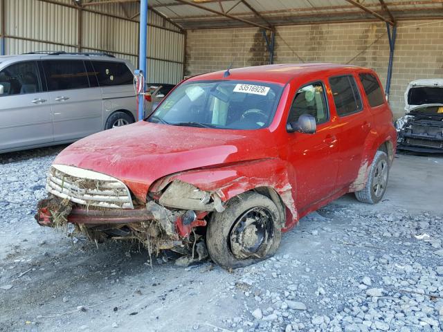 3GNBAAFW2BS506164 - 2011 CHEVROLET HHR LS Қызыл фото 2