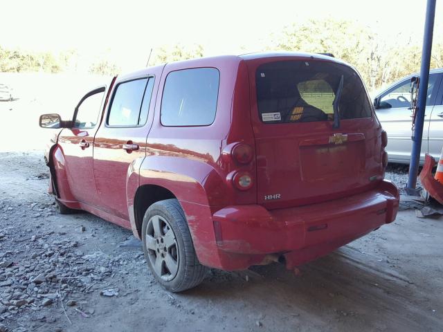 3GNBAAFW2BS506164 - 2011 CHEVROLET HHR LS Қызыл фото 3