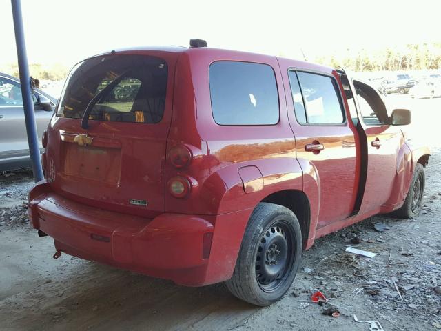 3GNBAAFW2BS506164 - 2011 CHEVROLET HHR LS Қызыл фото 4