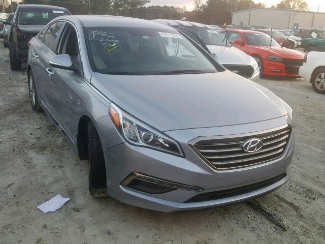 5NPE34AFXFH239235 - 2015 HYUNDAI SONATA SPO GRAY photo 1