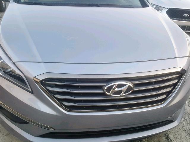 5NPE34AFXFH239235 - 2015 HYUNDAI SONATA SPO GRAY photo 7