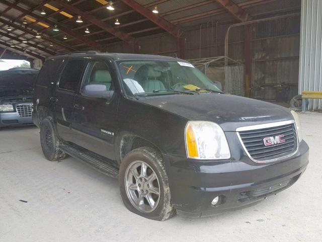 1GKFC13047R199230 - 2007 GMC YUKON BLACK photo 1