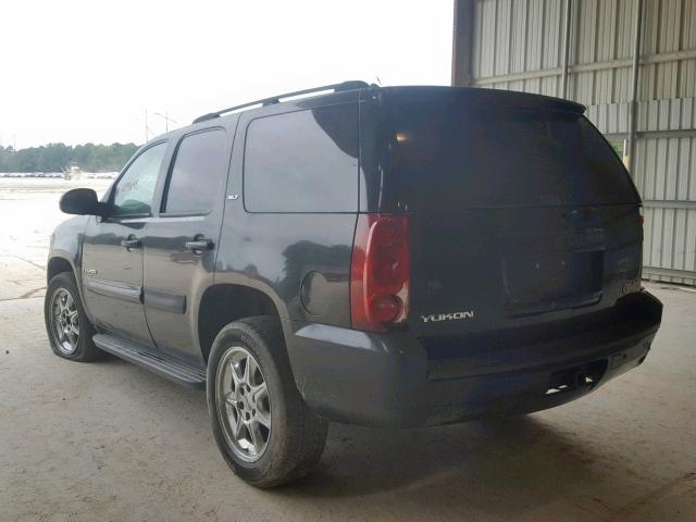 1GKFC13047R199230 - 2007 GMC YUKON BLACK photo 3