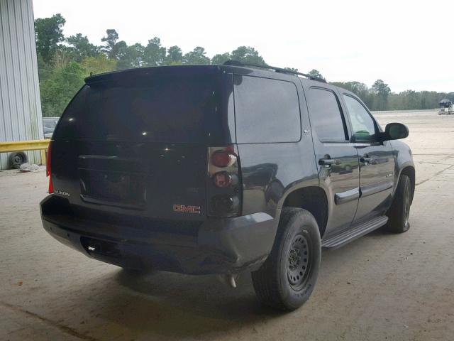 1GKFC13047R199230 - 2007 GMC YUKON BLACK photo 4